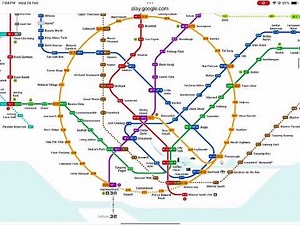 2030 MRT map