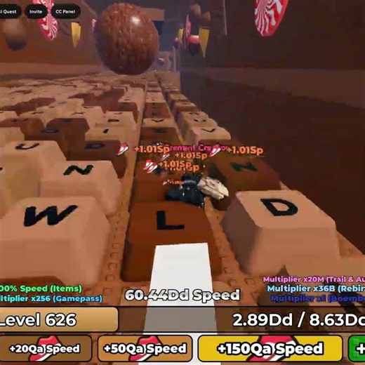Trolling Noob Boss😱 +1 Speed Escape Keyboards 💕 #roblox
