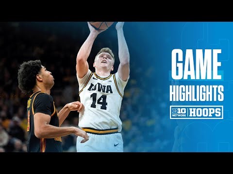 USC at Iowa | HIGHLIGHTS | Big Ten Men's Basketball | 01/28/2026