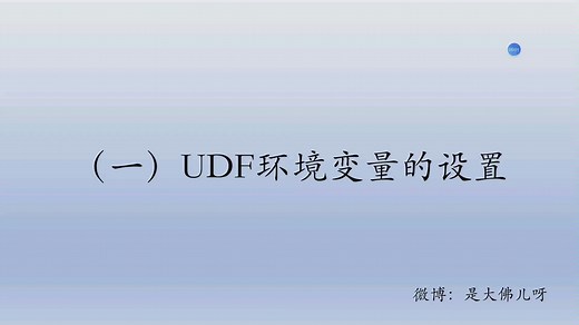 自认全网最详细【UDF环境变量设置】