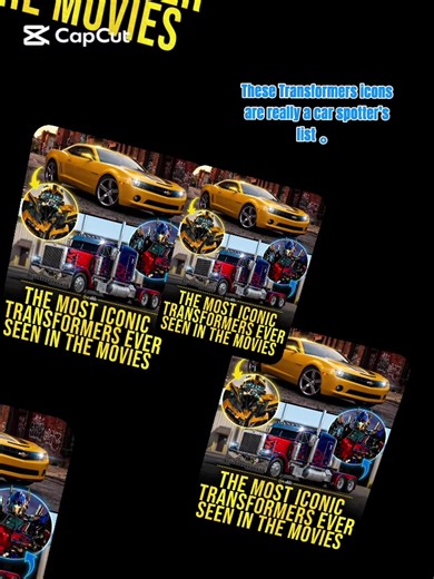 These Transformers icons are really a car spotter’s list 🎥🤖 The movies made robots memorable by giving them real-world icons like a Pagani Huayra, an F-22 Raptor, and Optimus Prime’s 1994 Peterbilt 379. For context, that’s supercar plus fighter jet plus long-haul truck in one cast. That shortcut matters because audiences already have feelings about those machines. The alt-mode does half the character work before the robot even speaks. Pick a vehicle people recognize instantly, and the Transfor