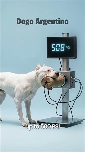 Dog Bite Force Comparison 🐕