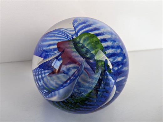 Rare, Caithness Fiesta Paperweight, Decorative Art Glass, Caithness Glass, Scotland, Alastair Macintosh - Etsy UK