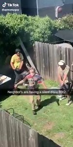 Stuck in my buddy's back yard since last weekend... please send help. | Dancing Astronaut