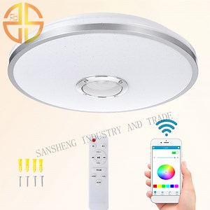 [Hot Item] Elegant RGB Ceiling Fan Light Fixture for Home and Dining Spaces