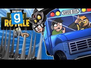 Gmod Ep. 75 Death Run! - FORTNITE EDITION! (Garry's Mod Funny Moments)