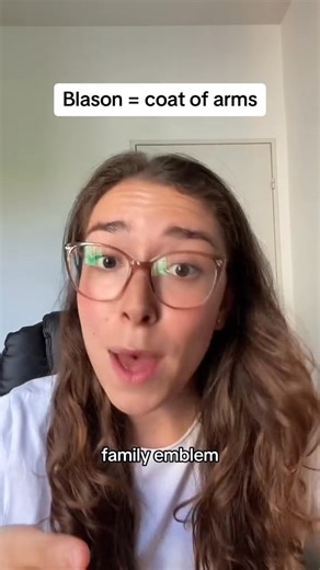 Here’s a new French word that I learned today 🤗 “Blaze” which comes from the word “Blason” in French#fyp #foryoupage #fypシ #fypage #foryou #pov #foryou #foryoupageシ | Missframericana