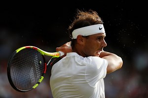 Rafael Nadal at Wimbledon: role model in every function!
