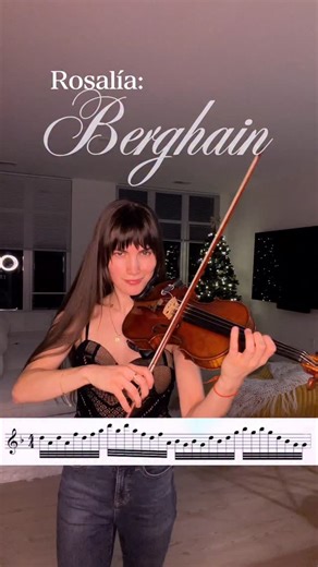 Anastasiia Mazurok | Violinist on Instagram: "Vamonos @rosalia.vt 🔥 I had to do a rendition of that intro - I mean, first of all, Rosalía is a beautiful singer, but also, give me the Alberti bass and a crazy Vivaldi-like rock passages in a pop song and I’m in!"