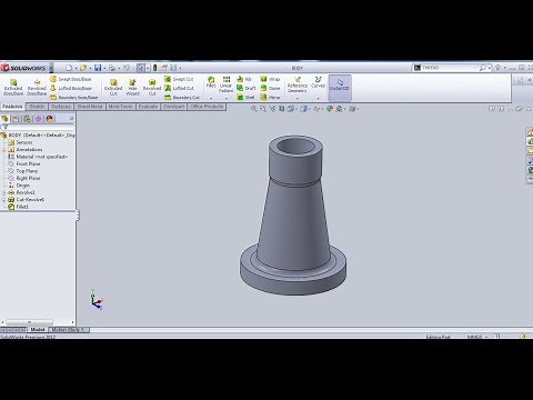 SCREW JACK ASSEMBLY- PART 1 SOLIDWORKS