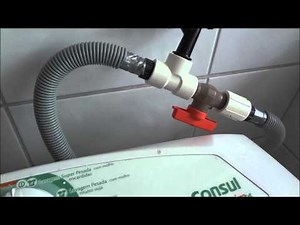 Reusing Water from the Washing Machine