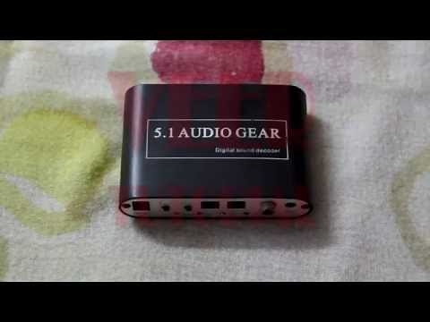 How to convert digital (Toslink) audio to analog (3.5 MM Jack)