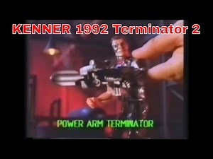 terminator 2 kenner toys retro action figure toy advert commercial