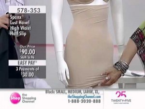 Spanx Lust Have High Waist Half Slip at The Shopping Channel 578353
