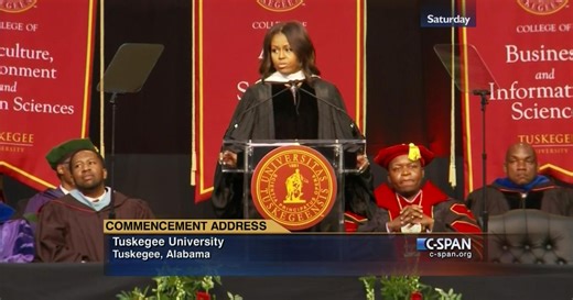First Lady Michelle Obama Commencement Speech at Tuskegee University