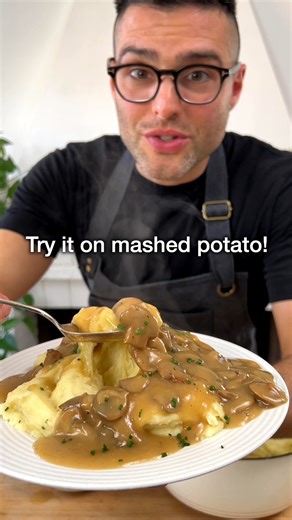 Easy Mushroom Gravy (No Cream) | Hilltop Recipes