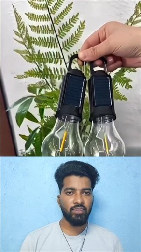 ✨👌 Check out another level of solar power bulb 👌👇#amazing #solar #solarlight #trending #shortvide...