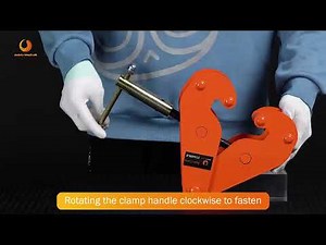 BEAMNOVA I Beam Clamp 4400lbs 2 Ton Load Capacity Heavy Duty Lifting Clamp for Metal Material