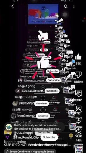 Keep it Going (btw like button is heart)