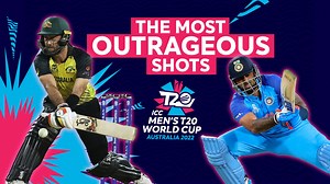 18M views · 495K reactions | 'That is unbelievable!' ️ Watch the most outrageous strokes played during the #T20WorldCup 2022 朗 | ICC - International Cricket Council | Facebook