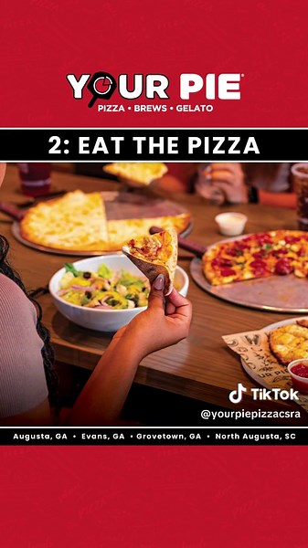 🍕✨ The Key to Happiness: 1️⃣ Order pizza 2️⃣ Eat the pizza 3️⃣ Repeat 🔁 Want even more reasons to smile? 📲 Download the Your Pie Rewards App and start earning points toward FREE pizza, gelato, and more! #YourPieCSRA #PizzaHappiness #RewardsThatMatter #BrickOvenJoy #PizzaLife #YourPieRewards