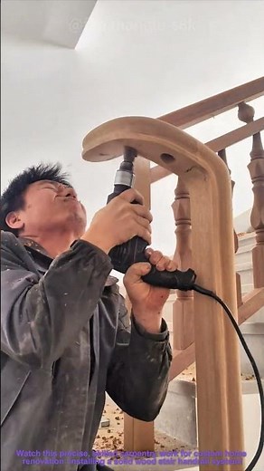 Installing Solid Wood Stair Railing: Custom Carpentry