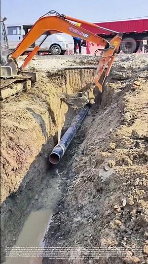 Precision Placement: Using an Excavator as a Conduit Guide