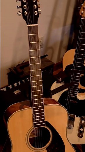 12 String Yamaha Restring and Setup Done!