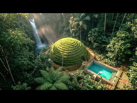 Secret Jungle Villa Underground | Built From Scratch with Natural Materials