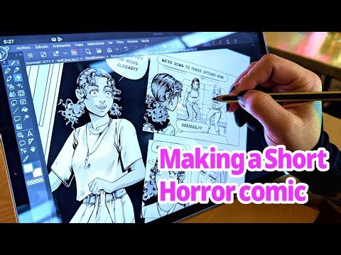 Making my Short Horror Comic - Part 1