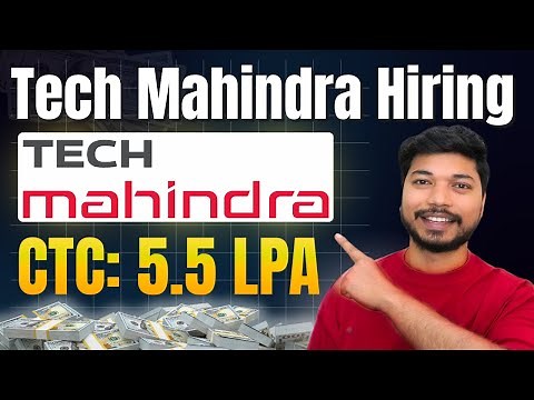 Tech Mahindra Hiring 2025 | Eligibility, Salary & Apply Process Explained!