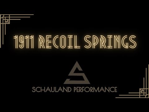 1911 Recoil Springs