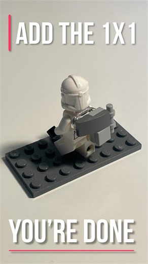 🔥😎 LEGO Star Wars a backpack Tutorial Custom #lego #legosets #starwars #legoset #legostarwars