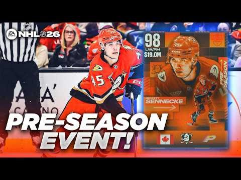 NEW PRESEASON EVENT PLAYERS IN NHL 26!