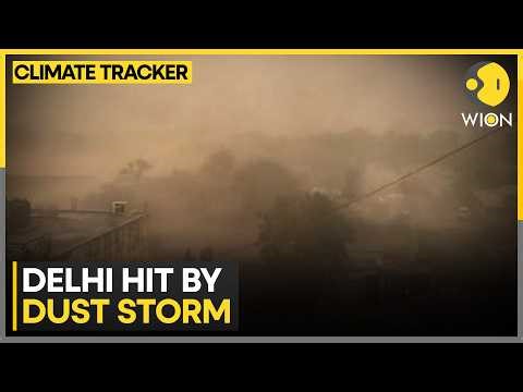 India: Strong Winds Sweep Delhi, Rain Ahead; IMD Issues Storm Alert | WION Climate Tracker