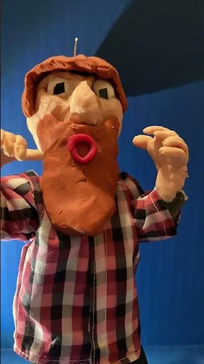 Clay Guy Yelling #claymation #funny #animation #clay