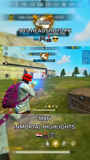 M8N Inmortal PC Highlights: Impressive 90% Headshots