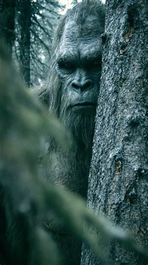 Bigfoot Seen Peeking From Behind Tree in Idaho Wilderness