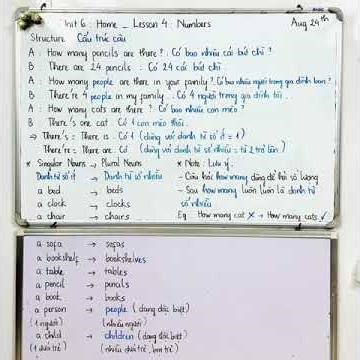 Everybody Up 2 - Unit 6 - Lesson 4: Numbers & Plural Nouns