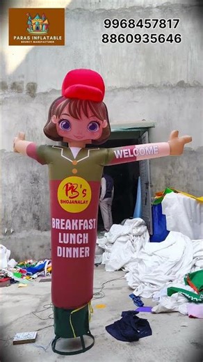 “Air Dancer Inflatable in Action | Funny Wacky Waving Tube Man||#airdancer #inflatable