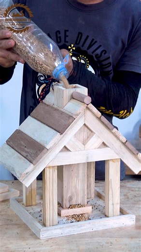 7.7M views · 109K reactions | Turn old pallets into amazing diy wooden bird feeder #Tips #woodcraft #woodworking #technique #carpenter #handmade #carpentry #woodart #creative #Hacks #woodworkingtips #DIY #tricks #woodwork #wooden #furniture #birdwatching #homedecore #birdhouse #birds #birdlovers #birdaspet #birdsofinstagram #lovebirds #babybird | Woodworking TV | Facebook