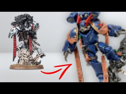 Converting AETHON SHAAN Into A NIGHT LORD: Dornian Heresy Kitbash