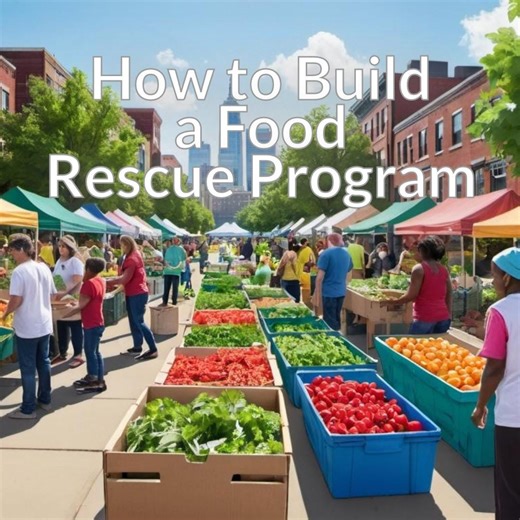 Food Rescue Program Guide: Steps to Reduce Waste and Fight Hunger - Etsy