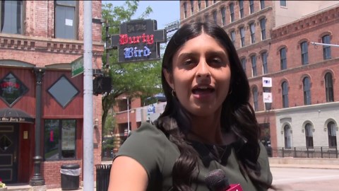 Medium cooked, cheese, lettuce, tomato, toasted bun: Burger Review Guy enjoying viral video fame while rating local spots