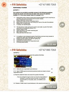 ACTIVITY 1Four options are provided as possible answers to th... | Filo