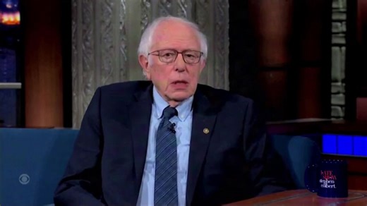 Bernie Sanders defines oligarchy by calling out CBS while on network’s 'Late Show'