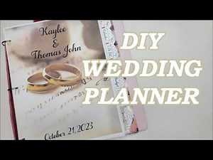 under $5 DIY Wedding Planner Binder (FREE PLANNING PRINTABLES: 100 PAGES)