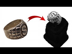 Repair your SILVER Ring Like a Pro in No Time!/How to repair silver ring