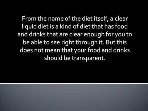 Clear Liquid Diet Foods: What and What Not to Include