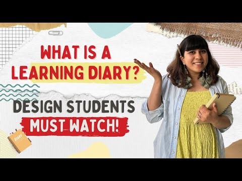 How to make a Creative and Unique Learning Diary? | Importance of Learning Diary | Designer Didi